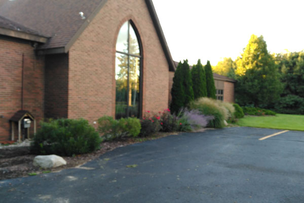 church landscaping mecosta michigan